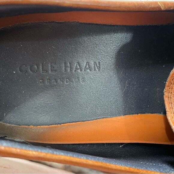 Cole Haan Brown Leather Dress Loafers